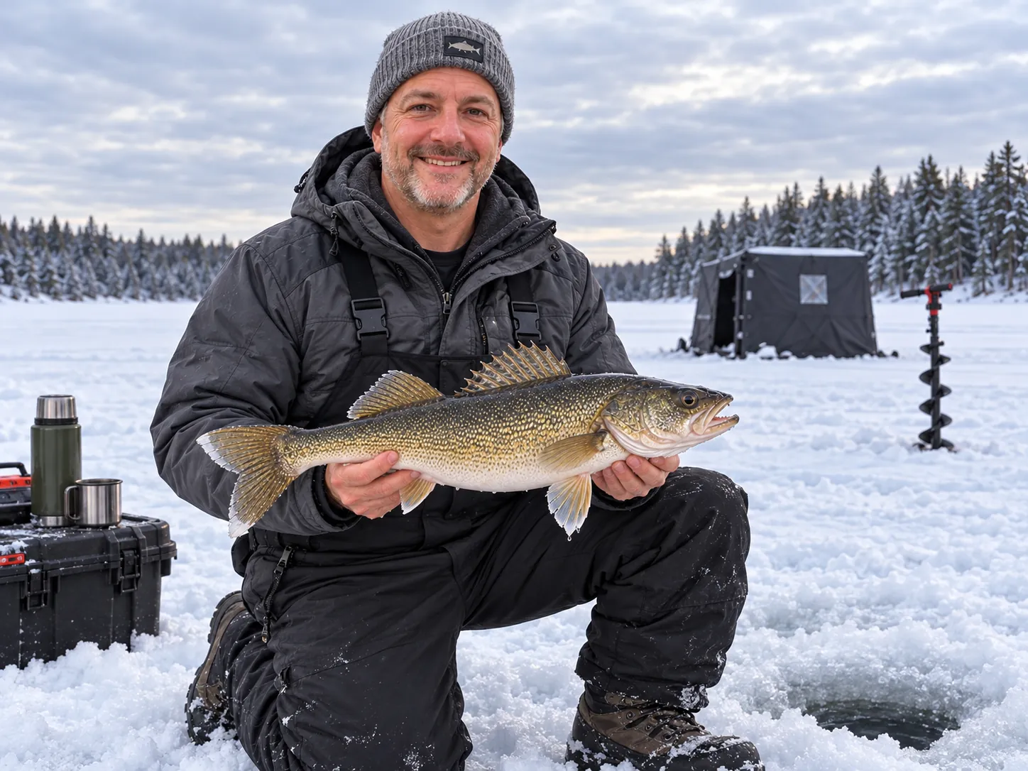 January: Ice King — Walleye